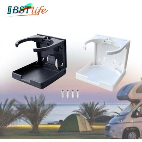 ABS Plastic Adjustable Folding Cup Drink Can Bottle Holder Stand Mount for Car Auto Boat Truck RV Van Fishing Box Car Styling