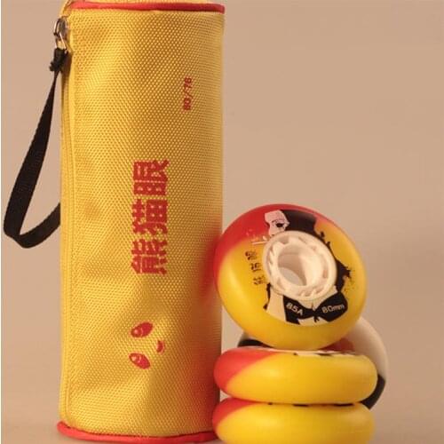 Original Panda Eye Skate Wheels Roller Skates Wheels For SEBA RB Skating Sliding Wheels FSK 85A 72 76 80mm 8pcs/lot