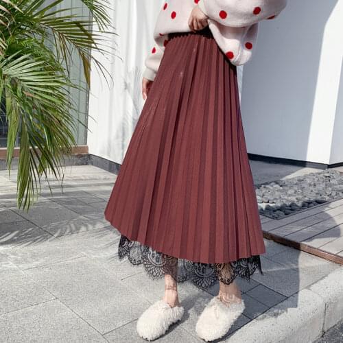 Женские юбки макси Tfetters China At AliExpress