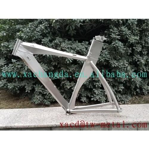 Titanium blade bicycle frame chinese Ti Time Trial bicycle frame Custom Titanium 700C road bike frame