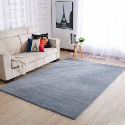 Thick Super Soft Velvet Carpet Living Room Bedroom Coffee Table Nordic Bedside Washable Long Hair Full Custom Carpet Ins