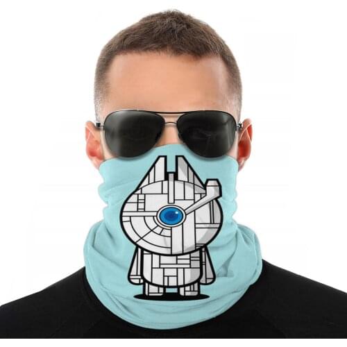 MF-Robo Game Magic Scarf Neck Face Mask Unisex Fashion Neck Gaiter Tubular Bandana Protective Headband Biking Hiking