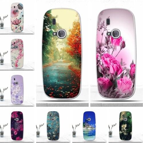 3D Relief Protective Case for Nokia 3310 2017 Case Cover Soft TPU Silicon Luxury Phone Cover for Nokia 3310 2017 Cover Capas Bag