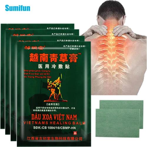 8pcs Vietnam Cervical Joint Medical Plaster Rheumatic Back Neck Knee Ache Arthritis Pain Relieving Sticker Shoulder Neck Patch