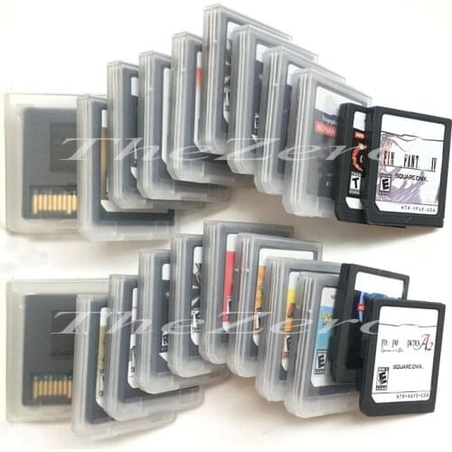 USA Version English Video Game HeartGold SoulSilver Platinum Diamond Pearl Black 1 2 White 1 2 for D DD DDD Console Game Card