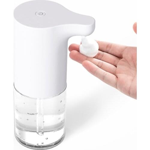 Auto Smart Soap Dispenser Foam Gel Hand Sanitizer Touchless with Infrared Motion Sensor Quiet for Bathroom Home School Kitchen