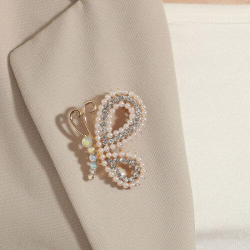 Dovolink Butterfly Brooches For Clothes