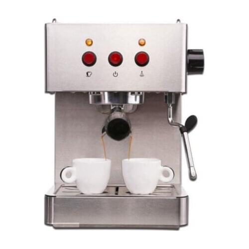 Electric mini home espresso coffee machine for making latte cappuccino coffee