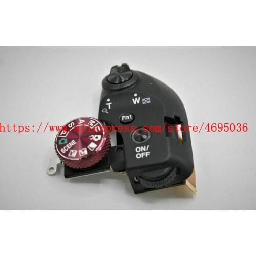 Function Dial Model Shutter Button For Nikon Coolpix B700 Top Switch Cover Digital Camera Repair Part (Red)