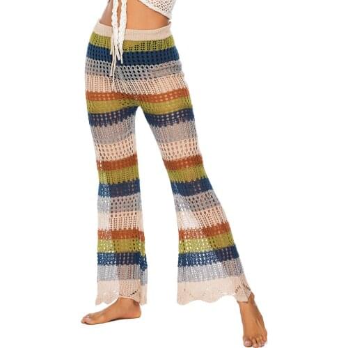Jzhifiyer Women's Knitted Trousers