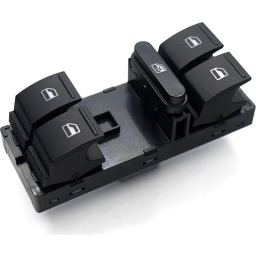 New For SKODA Fabia Octavia Super B For Yeti DRIVER Power Window Switch Button 1Z0959858B 1Z0 959 858B 1ZD959856