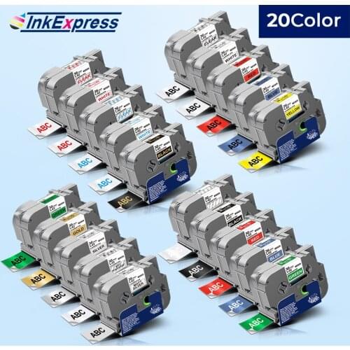 For Brother Laminated Tape TZe 261 TZe-161 TZe-261 TZe-461 TZe-561 TZe-661 TZe-761 TZe-861 Label For Brother P touch Printer