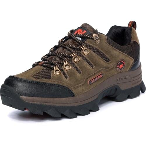 Men'Outdoor Sports Shoes Hiking Shoes Lace Up Sneakers Trekking Jogging Climbing Footwear for Men&Women Zapatos De Senderismo