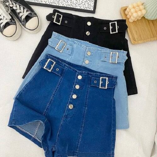 New High Waist Lean Denim Shorts In Spring And Summer 2021 Womens Slim Fit Stretch Pants