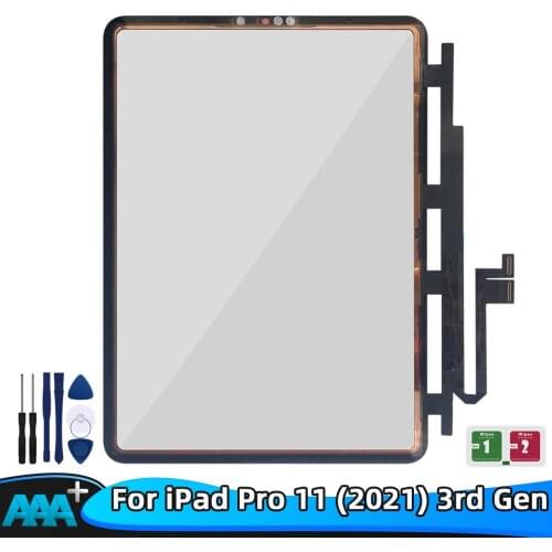 New Touch Screen Display Outer Digitizer Front Glass Panel For iPad Pro 11 3rd Gen 2021 A2301 A2459 Replacement