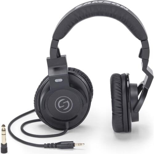 Samson Z25 Closed Back Comfort Wear Earphone Over-ear Studio Monitor Noise Isolating Headphone For Musicians & Music Lovers