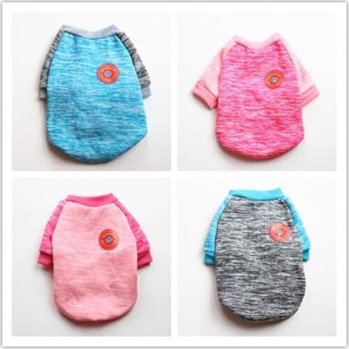 2021 Winter Pet Clothing Sweater for Small Dog Thicken Warm Chihuahua Dog Costume Pink Cute Puppy Clothes for Yorkshire Terrier