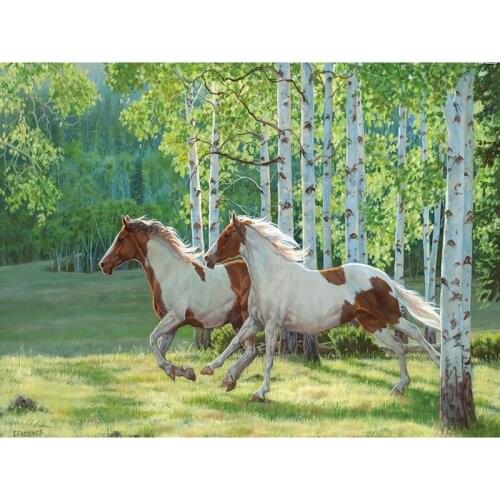 3d,Full,Diamond Embroidery,forest horse,5D,diy Diamond Painting,Cross Stitch,Diamond Mosaic,diamond pattern,home decor stickers
