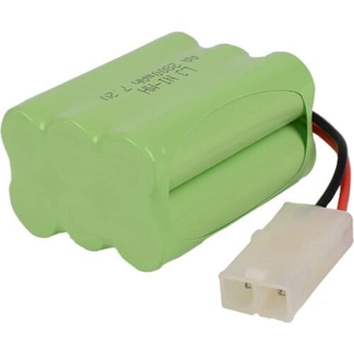 7.2v 2800mah AA NI-MH X Battery Tamiya plug Remote control electric tank racing ship model robot rechargeable free shipping 7.2V