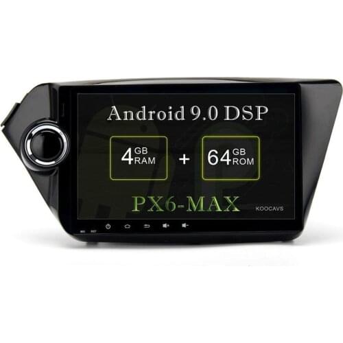 KOOCAVS 9" IPS Android 9.0 Car GPS Radio Player for KIA K2 Rio with 4GB+64G Navigation Multimedia