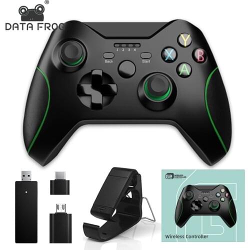 DATA FROG 2.4G Wireless Game Controller Joystick For Xbox One Controller For PS3/Android Smart Phone Gamepad For Win PC 7/8/10
