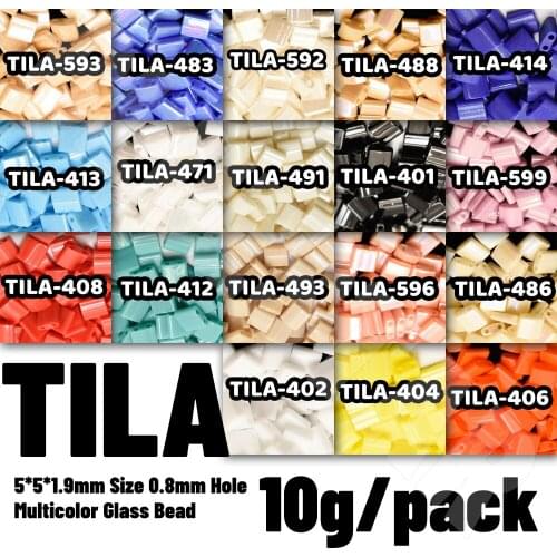 BLUESTAR Japan Miyuki Seed Bead For Broderie Opaque Multicolor beadwork clothing accessories DIY handmade jewelry 10g/pack