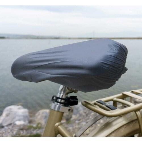 Bicycle Seat Rain Cover Outdoor Elastic Dust And Rain Resistant UV Protector Bike Saddle Cover Bike Accessories Waterproof Tool