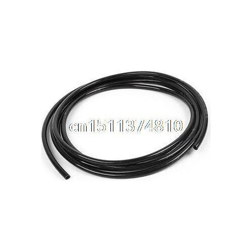 Black 3 Meters 8mm OD 5mm ID 0.75mm Wall Thickness PU Air Hose Pipe