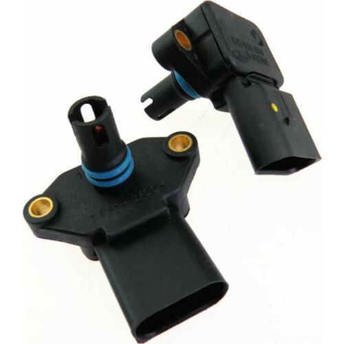 Qty2 036906051 Intake manifold MAP Pressure Sensor for A2 Golf Polo Octavia Fabia Leon Ibiza 0279980411 036 906 051D 0369980411