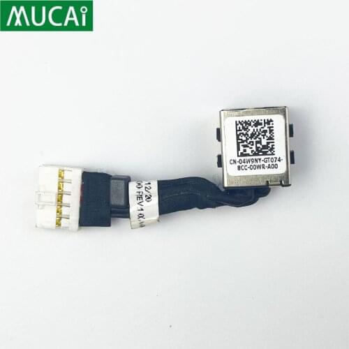 DC Power Jack with cable For Dell Latitude E7240 E7250 laptop DC-IN Flex Cable 04W9NY