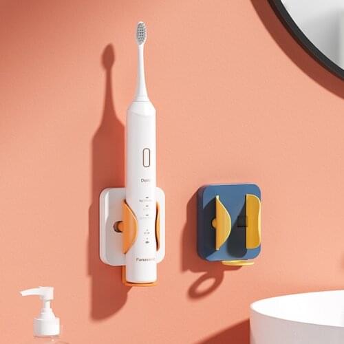 Toothbrush Holder Stretch Stand Rack Creative Electric Toothbrush Organizer Wall-Mounted Holder Space Saving Bathroom Acces