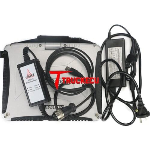 For Deutz DeCOM SerDia diagnostic programming for Deutz truck excavator diagnosis+THOUGHBOOK CF19 for DEUTZ DIAGNOSTIC