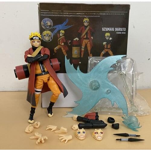 Shippuden Shf Uzumaki Rasengan Action Figure Movable Joints Anime Figurines Model Toy