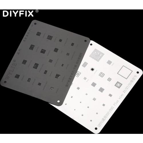 DIYFIX Phone Repair Tool for xiaomi Huawei VIVO OPPO Android Bluetooth Wifi IF IC Chip Ball Soldering Net Stainless Steel Plate