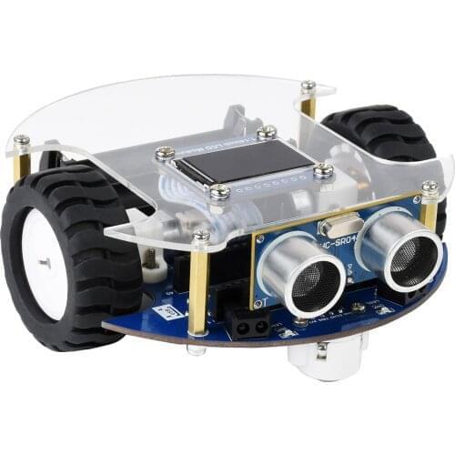 PicoGo Mobile Robot Kit, Based on Raspberry Pi Pico, IR obstacle avoidance,auto line following,Bluetooth/IR remote control