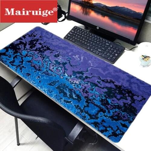 Merrigo Marble Texture Mouse Pad, Precision Seam Office Gaming Mouse Pad, Desk Pad, Natural Rubber Desktop Computer Notebook Pad