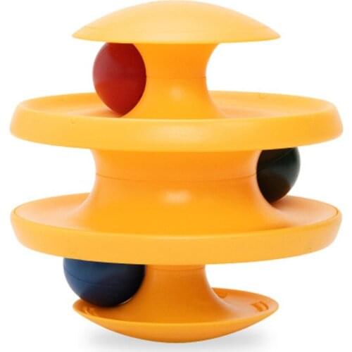 Legendog Cat Tumbler Toy Squeaky Interactive Cat Ball Toy Cat Training Toy Pet Game Ball Pet Supplies Cat Toy With Catnip