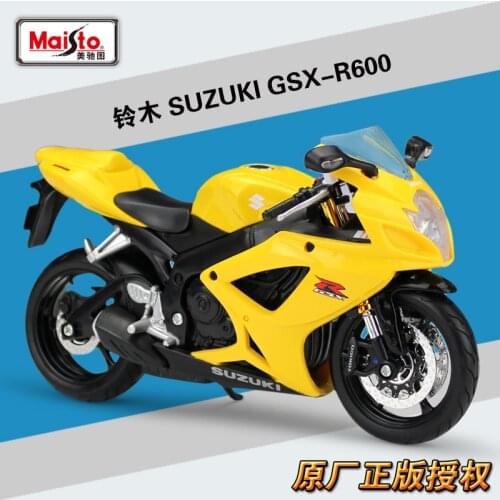 Maisto 1:12 SUZUKI GSX-R600 Maisto Model Car Diecast Metal Model Sport Race Motorcycle Model Motorbike For Collectible