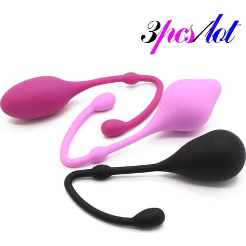 Soft Silicone Kegel Ball Vaginal Smart Ball Ben Wa Balls Vagina Tighten Exerciser Machine Adult Game Sex Toy for Women