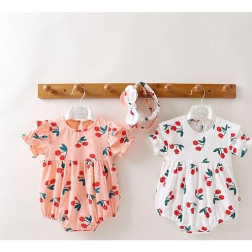 New product baby clothes girl spring and autumn princess jumpsuit romper romper go out clothes full moon baby cotton newborn