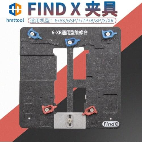 Find Fix PCB Holder Circuit Board Work Station Jig Fixture For IPhone 6 6S 7P 8 8P XR Phone Repair Motherboard Fixture Tools