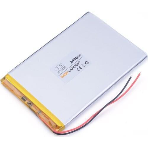 3075105 3.7 V polymer battery 2400 mah story electromechanical zishu emphasize battery 7 inch tablet