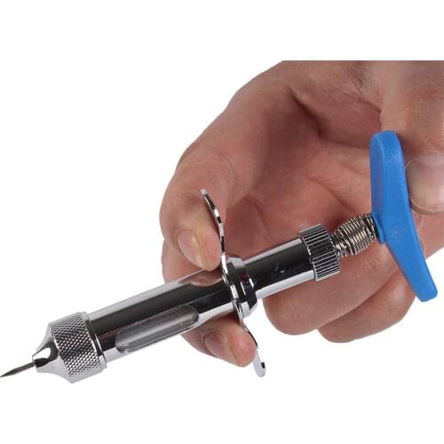 2cc single needle chicken pox vaccine thorn immunization special syringe chicken syringe inoculator Stainless steel