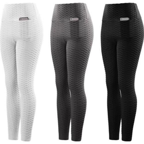 Yoga Pants Leggings Women Fitness Wear Workout Sports Running Leggings Push Up Gym Elastic Slim Tight-fitting Stretch Sport Pant