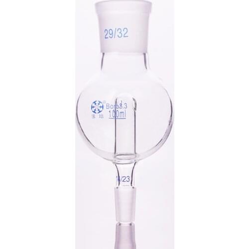 Splashproof bulb standard ground mouth,Capacity 100ml,Joint 29/32+14/23,Splash-proof ball,Splash ball