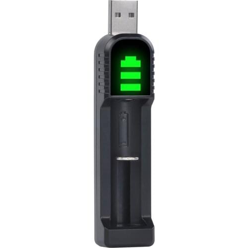 LED USB Charger for AA AAA AAAA NiMH Rechargeable Battery