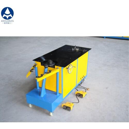 High performance Electric vertical horizontal shrimp pipe bender elbow making machine