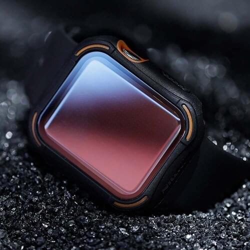 Watch Screen Protector Protective Cover Crash Bumper Case for Apple 4 5 6 SE Series 40mm 44mm