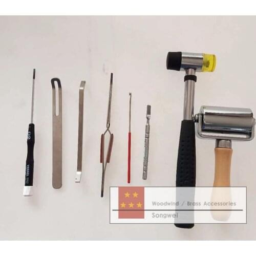 1set=8pcs Repair special tools for clarinet flute sax oboe Piccolo Woodwind and brass instruments tools