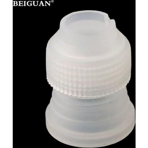 1pcs Icing Piping Nozzles Converter Plastic Cake Sugarcraft Decorating Tools tips set coupler